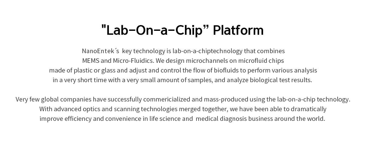 Lab-On-a-Chip” Platform